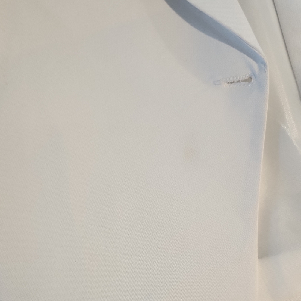 Chic White Women's Blazer - Picture 6 of 8